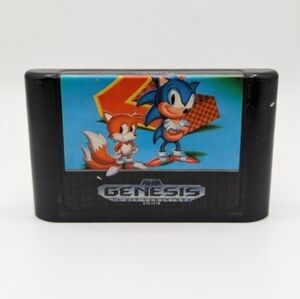 Sonic The Hedgehog 2 🔥 Sega Genesis 🕹 Vintage Video Game